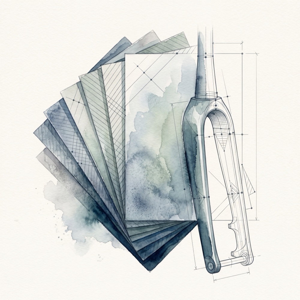 Advanced composites watercolour blueprint